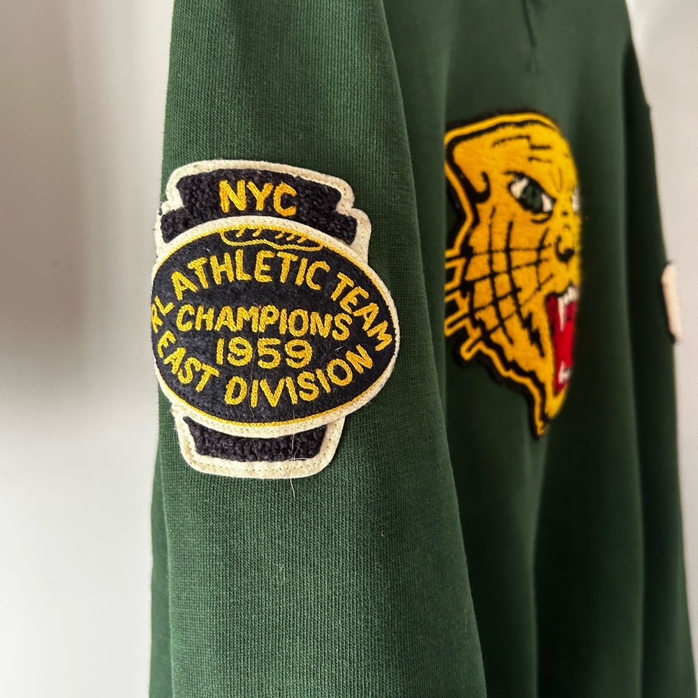 Ralph Lauren tiger face varsity sweatshirt
